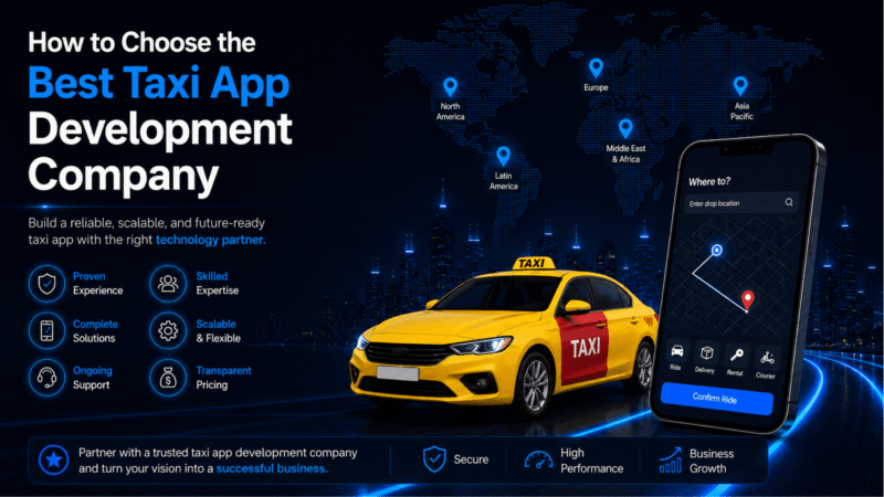 Best taxi app development company